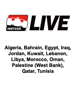 INDYCAR LIVE