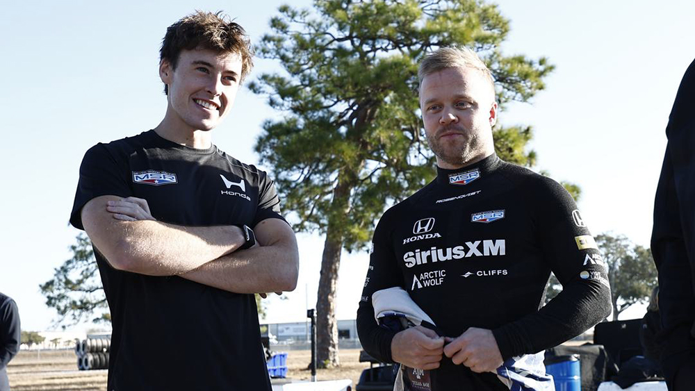 Marcus Armstrong Felix Rosenqvist