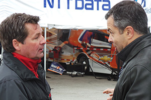 Scott Goodyear and Allen Bestwick