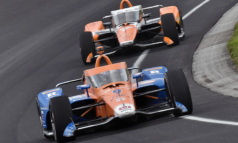 Scott Dixon and Alexander Rossi